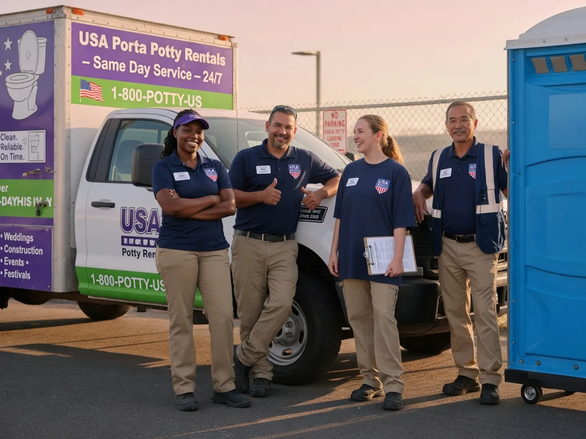 Porta Potty Rental company in Dell Rapids, SD